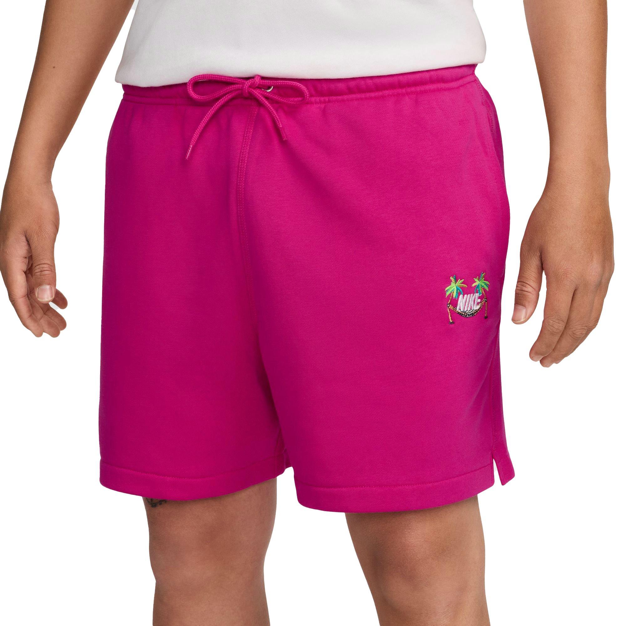 Nike Men's Club Fleece French Terry Shorts-Purple - PURPLE